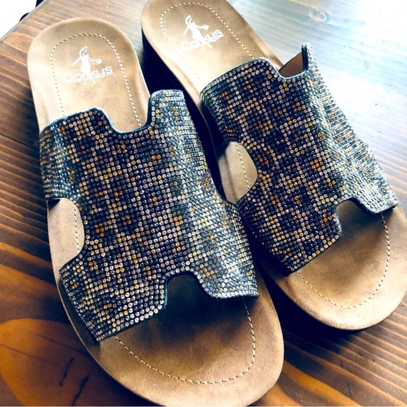 Corkys Shoes Corkys Cheetah Slides Size Poshmark